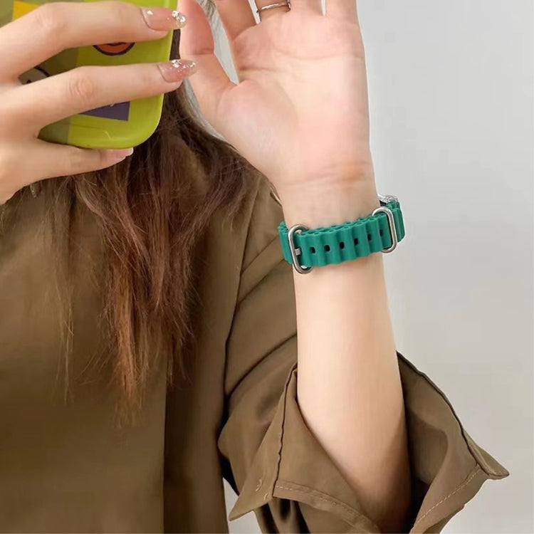 Eminent Silikone Rem passer til Xiaomi Smart Band 8 - Sort#serie_4