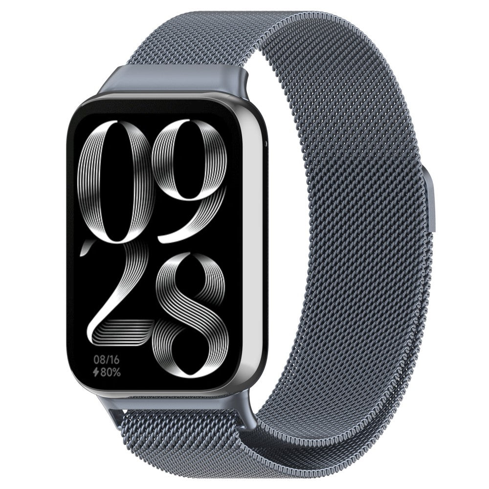 Xiaomi Smart Band 8 Pro milanese metal strap - Space Grey#serie_6