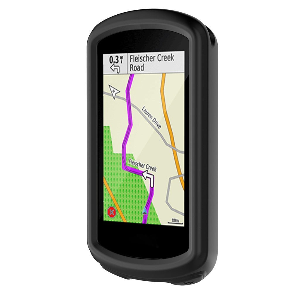 Beskyttende Silikone Cover til Garmin Edge 1030 Plus / Garmin Edge 1030 - Sort#serie_1