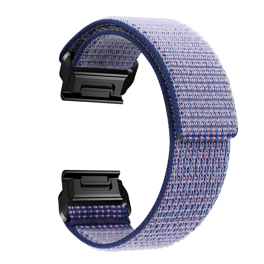 Meget Fed Nylon Universal Rem passer til Smartwatch - Lilla#serie_6