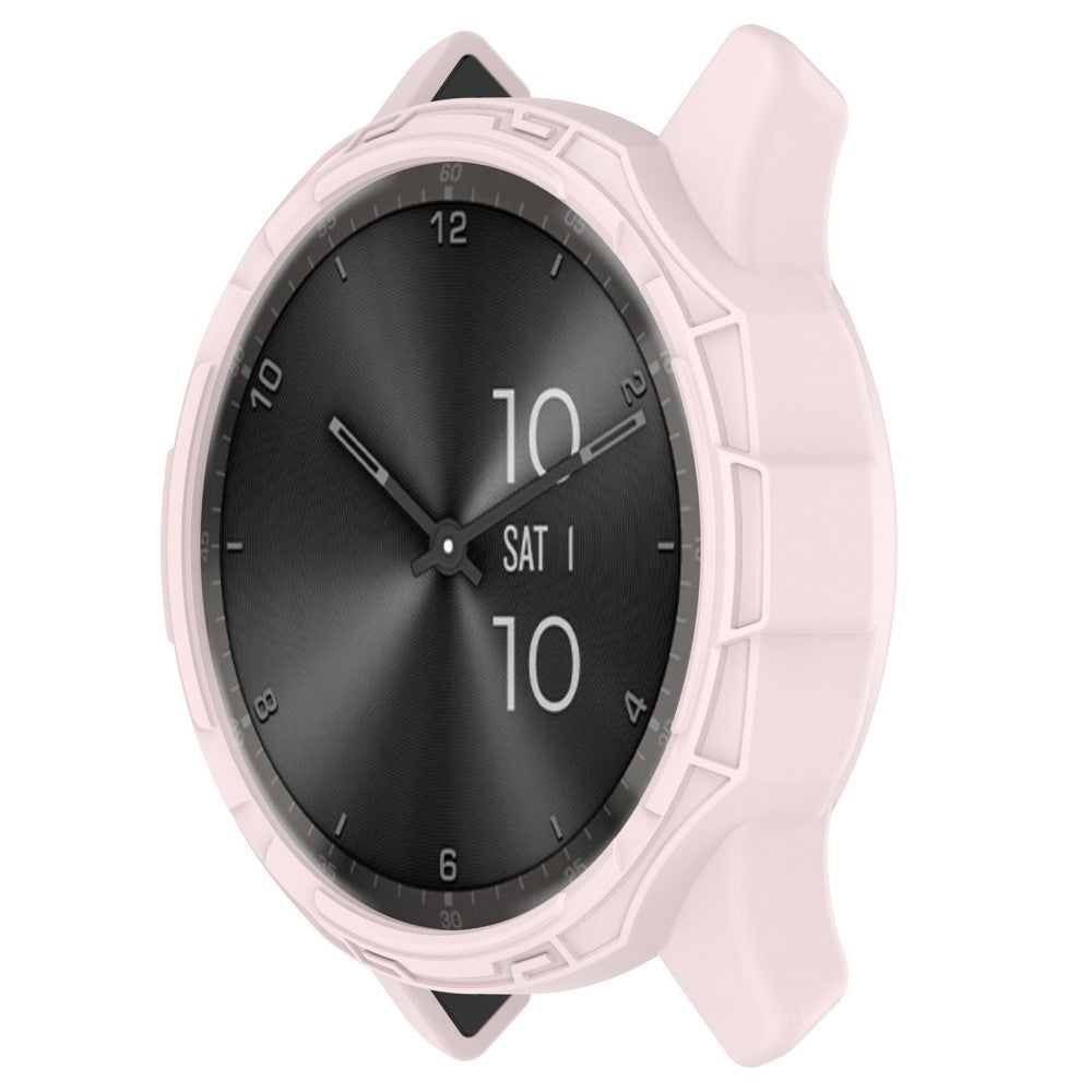 Silikone Bumper passer til Garmin Vivomove Trend - Pink#serie_4