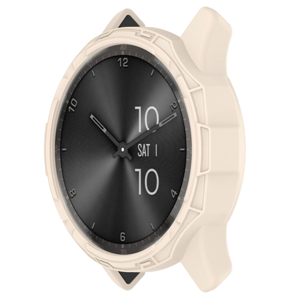 Silikone Bumper passer til Garmin Vivomove Trend - Hvid#serie_6