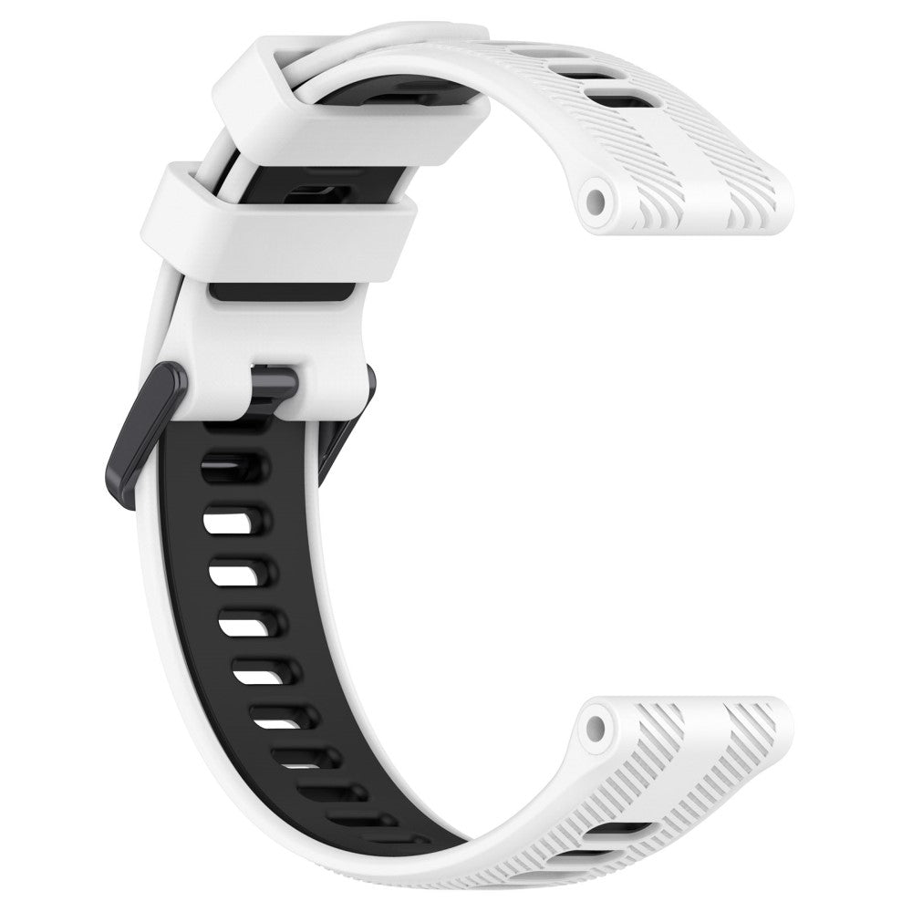 Super Slidstærk Silikone Universal Rem passer til Smartwatch - Hvid#serie_2