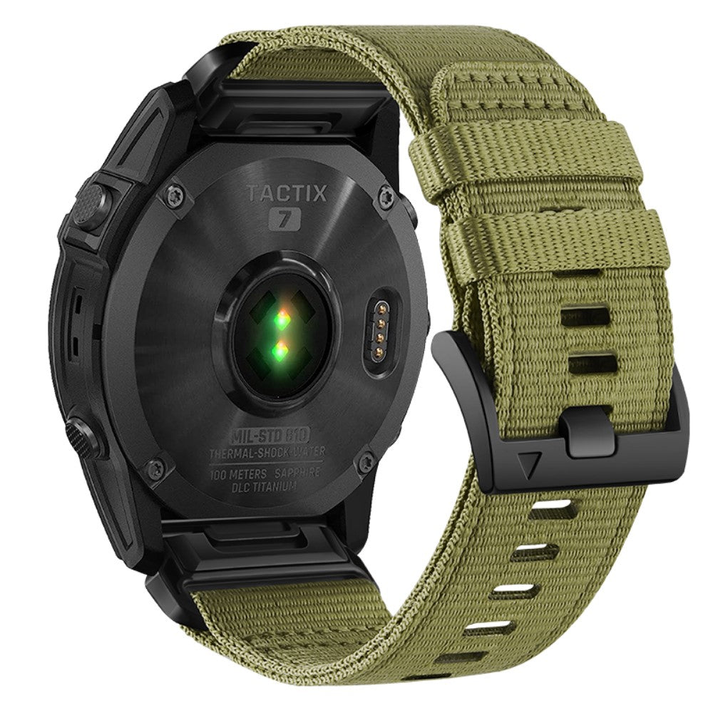 Nylon strap for Amazfit / Garmin and Coros watch - Army Green#serie_3