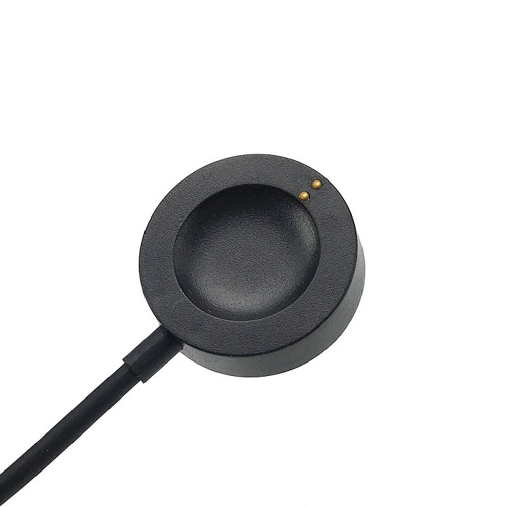 1m Plastik Universal Fossil Magnetisk  USB Kabel Til Opladnings Dock - Sort#serie_1