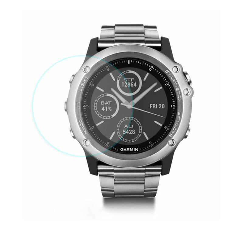 2stk Garmin Fenix 3 Plastik Skærmbeskytter - Gennemsigtig#serie_1