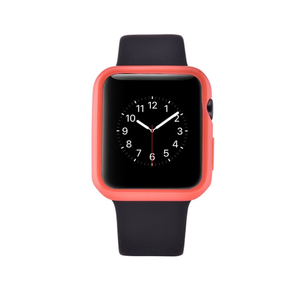 Skøn Apple Watch Series 1-3 38mm Plastik Rem - Pink#serie_3