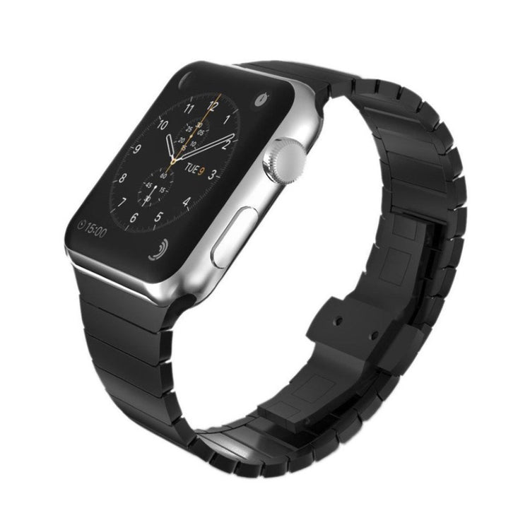 Rigtigt pænt Apple Watch Series 1-3 38mm Metal Rem - Sort#serie_4