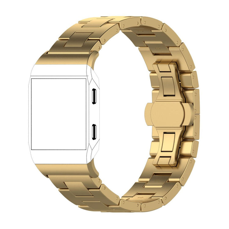 Super flot Fitbit Ionic Metal Rem - Guld#serie_1