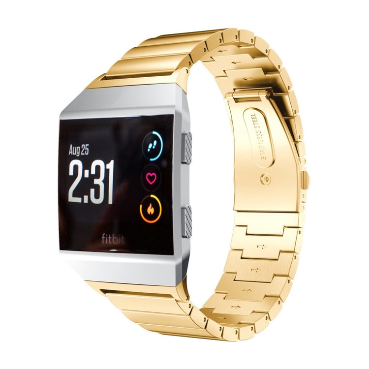 Rigtigt skøn Fitbit Ionic Metal Rem - Guld#serie_1