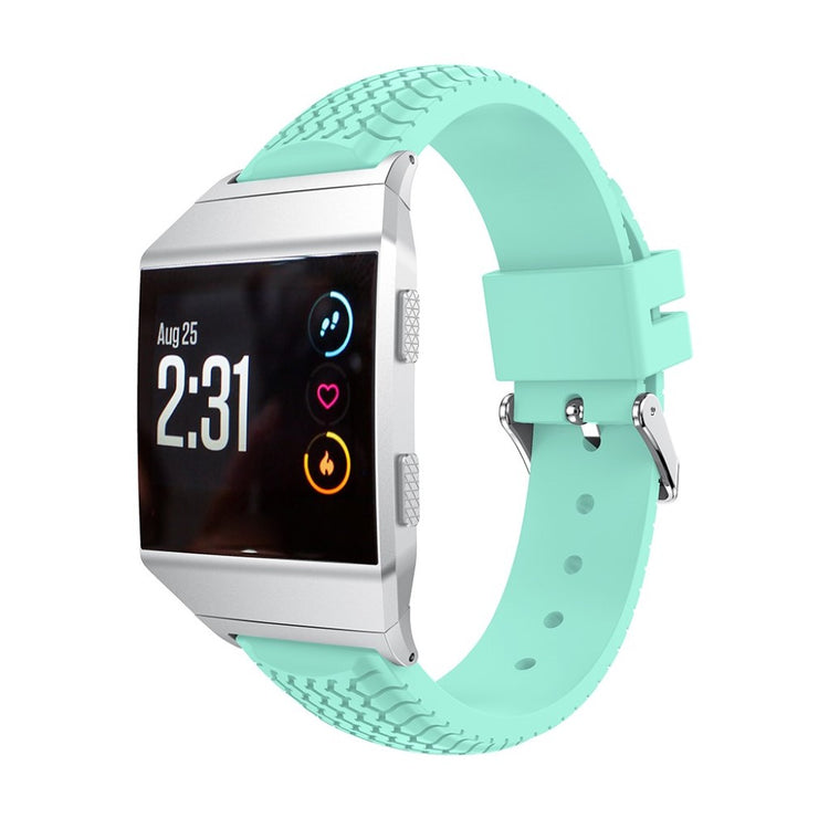 Vildt kønt Fitbit Ionic Silikone Rem - Grøn#serie_4