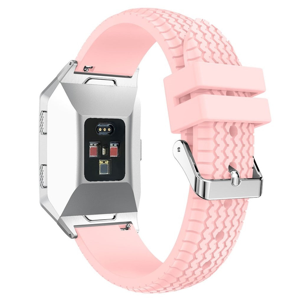 Vildt kønt Fitbit Ionic Silikone Rem - Pink#serie_6