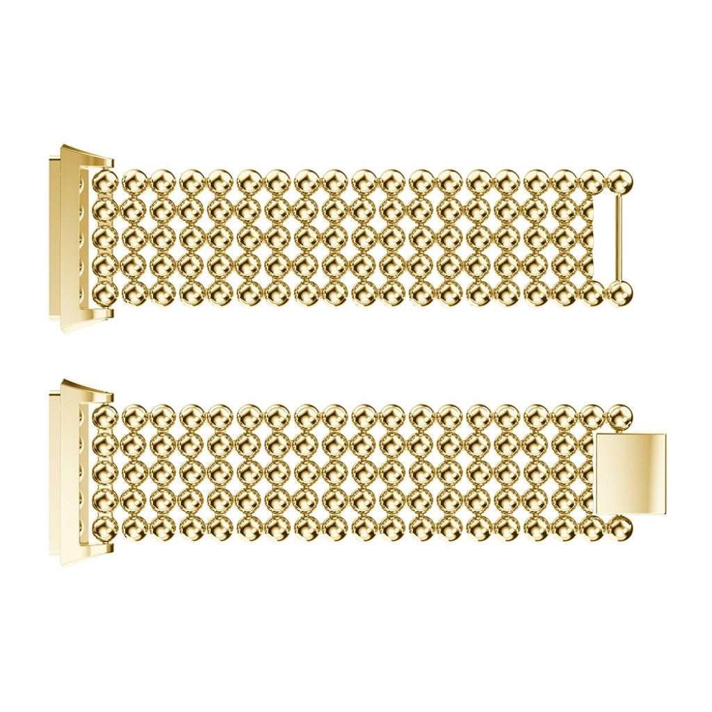 Super kønt Fitbit Ionic Metal Rem - Pink#serie_1