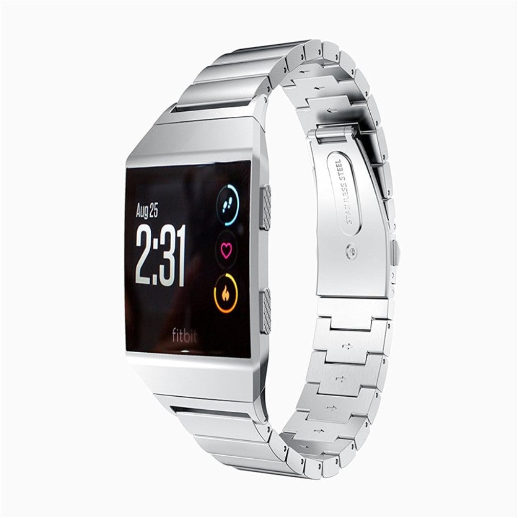 Helt vildt flot Fitbit Ionic Metal Rem - Sølv#serie_1