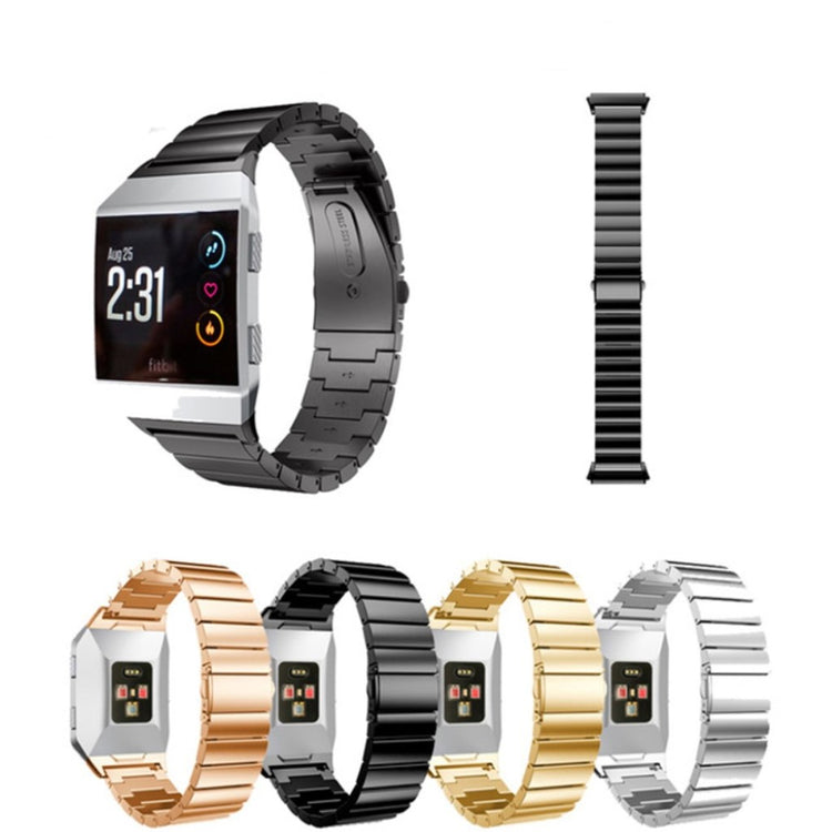 Helt vildt flot Fitbit Ionic Metal Rem - Sort#serie_4