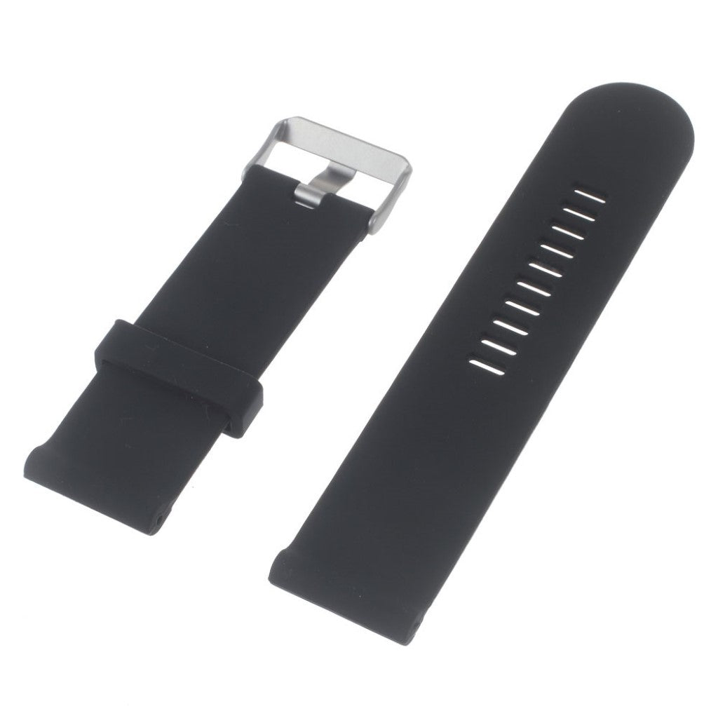 Godt Garmin Fenix 3 Silikone Rem - Sort#serie_4