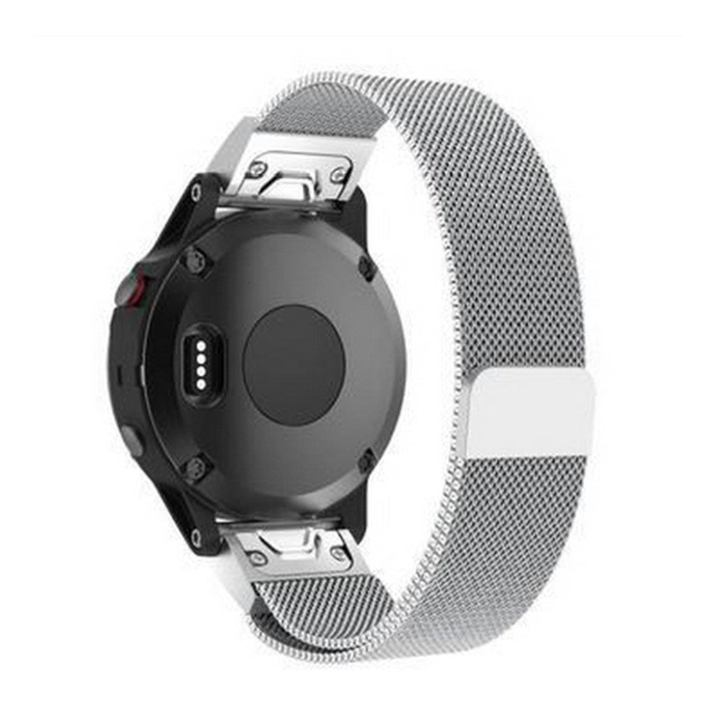Helt vildt kรธnt Garmin Fenix 5S Metal Rem - Sรธlv#serie_1