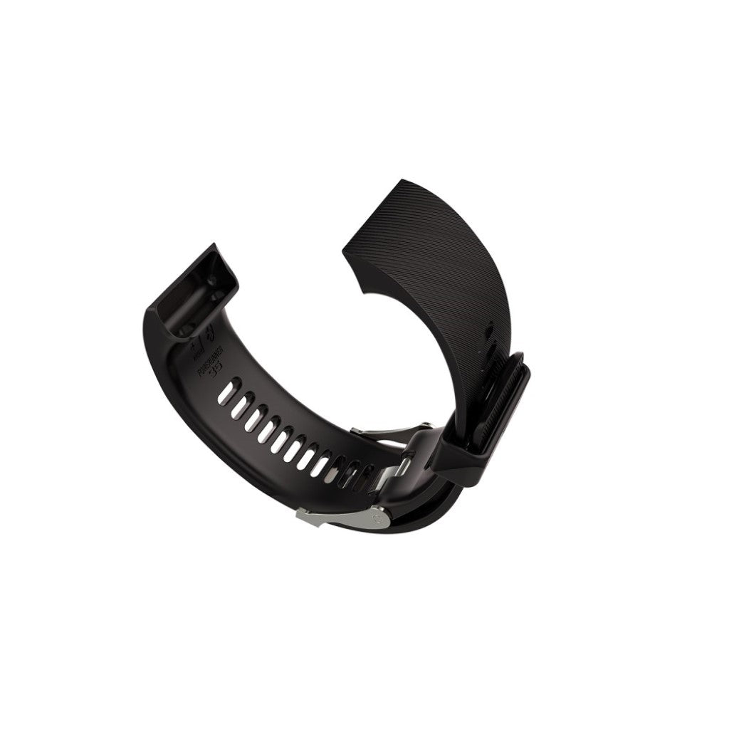 Meget smuk Garmin Forerunner 35 Silikone Rem - Sort#serie_5