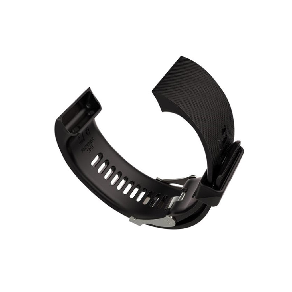 Meget smuk Garmin Forerunner 35 Silikone Rem - Sort#serie_5