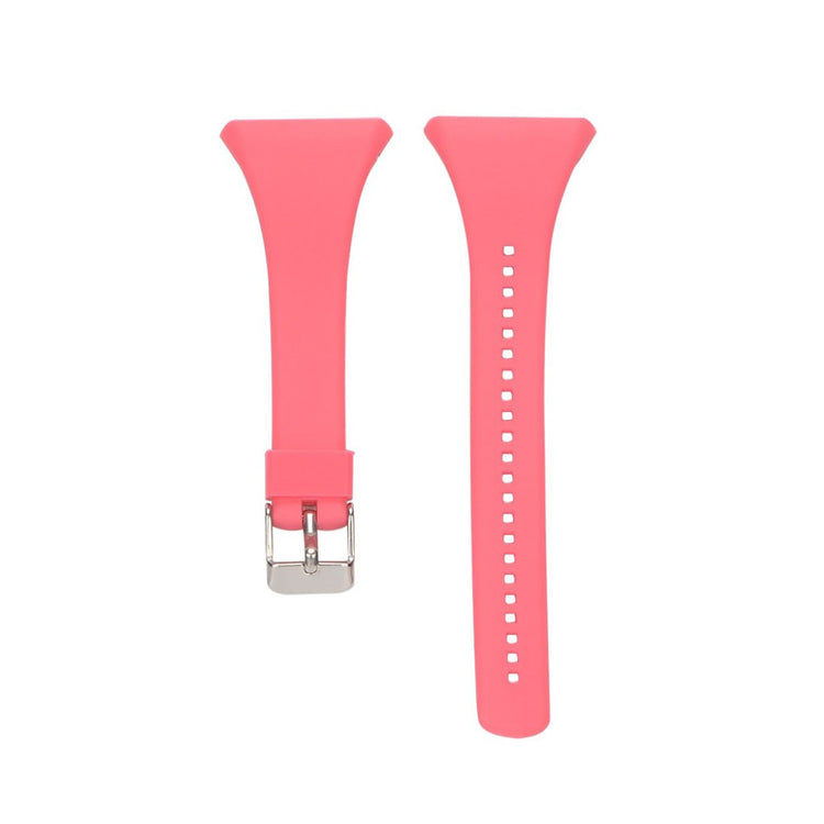 Helt vildt hårdfør Polar FT4 / Polar FT7 Silikone Rem - Rød#serie_5