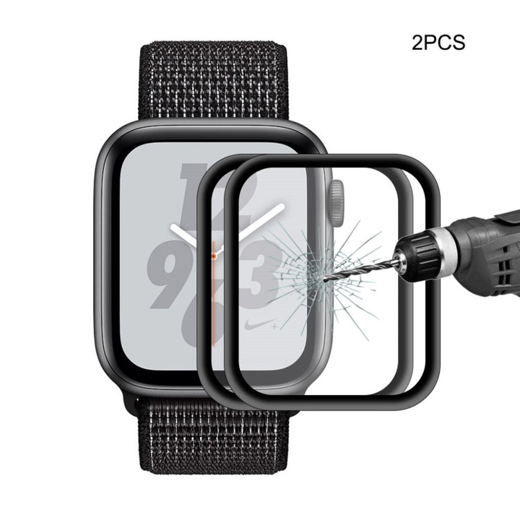 2stk Apple Watch Series 4 44mm / Apple Watch 44mm Hærdet Glas Skærmbeskytter - Gennemsigtig#serie_213
