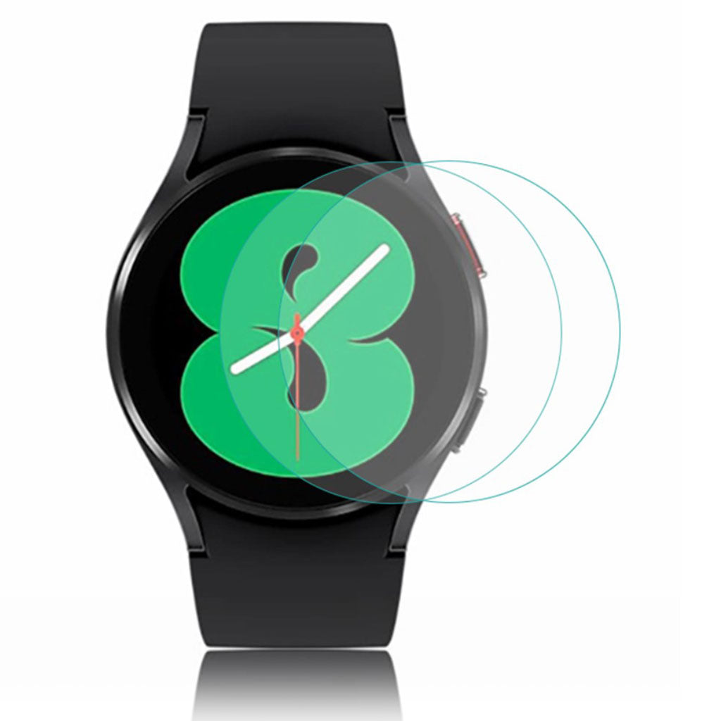 2stk Samsung Galaxy Watch 4 (44mm) Plastik Skรฆrmbeskytter - Gennemsigtig#serie_587
