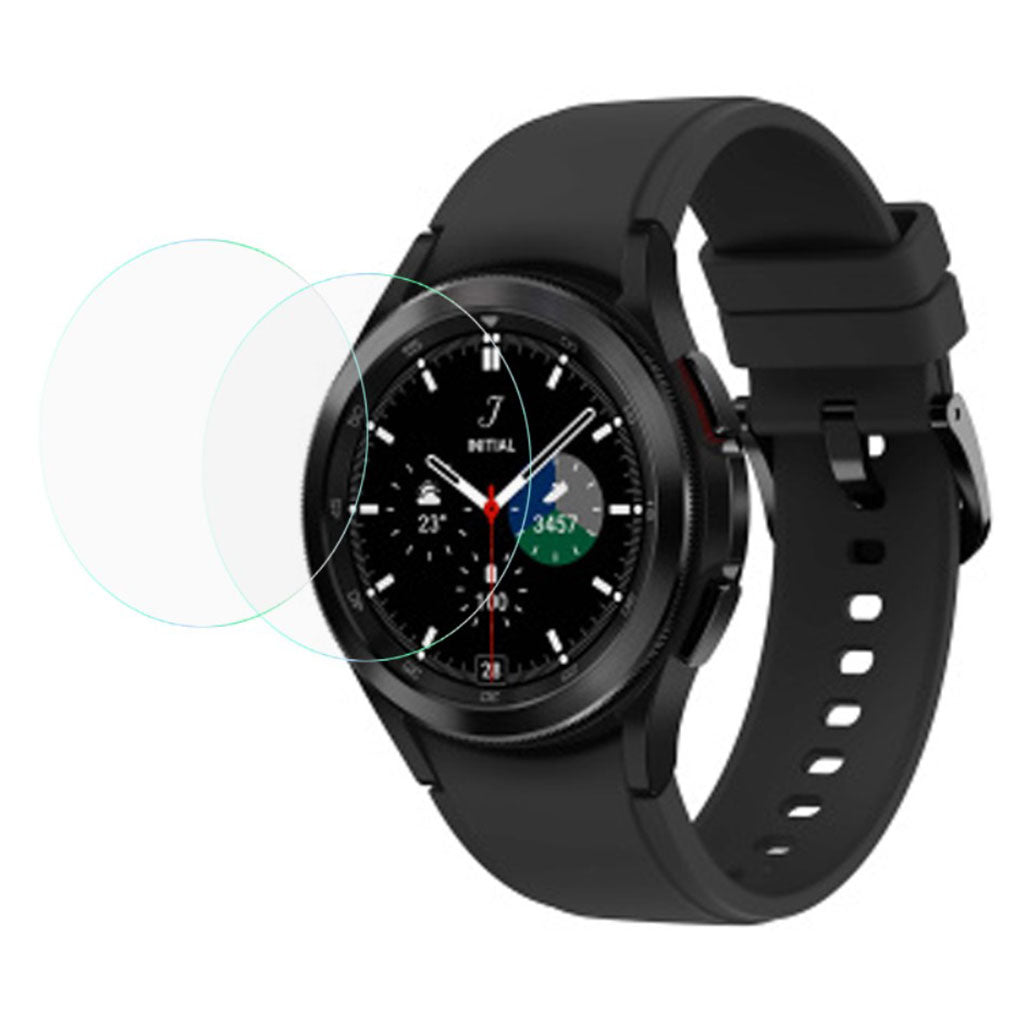 2stk Samsung Galaxy Watch 4 Classic (46mm) Hærdet Glas Skærmbeskytter - Gennemsigtig#serie_542