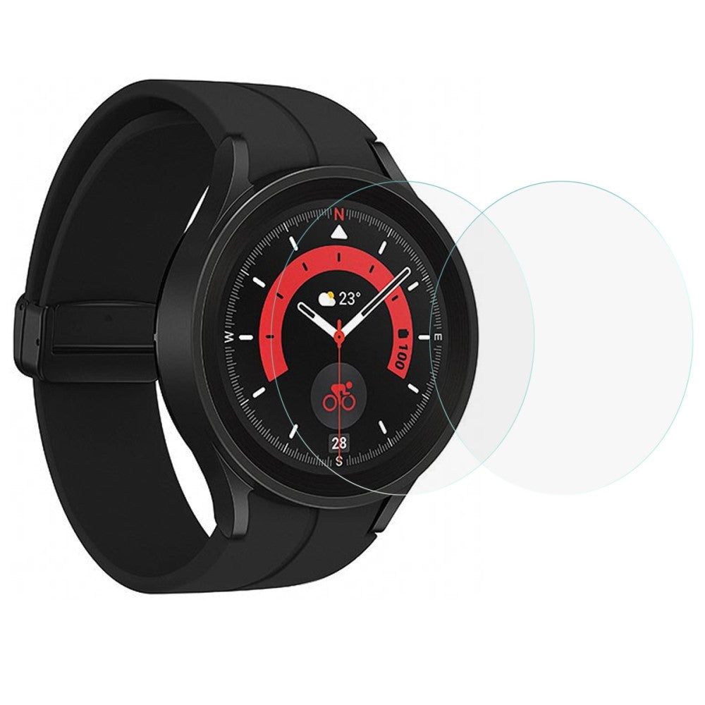 2stk Samsung Galaxy Watch 5 Pro Hรฆrdet Glas Skรฆrmbeskytter - Gennemsigtig#serie_939
