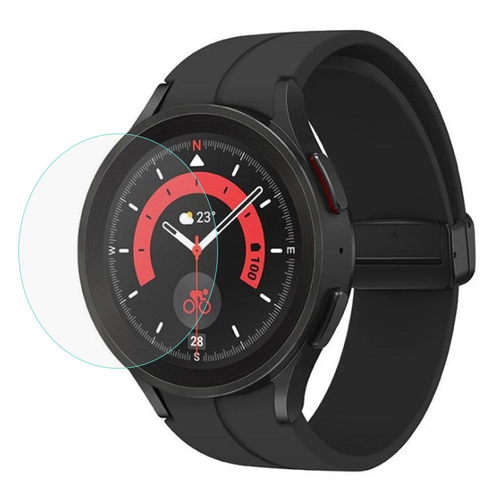 Samsung Galaxy Watch 5 Pro Hรฆrdet Glas Skรฆrmbeskytter - Gennemsigtig#serie_952