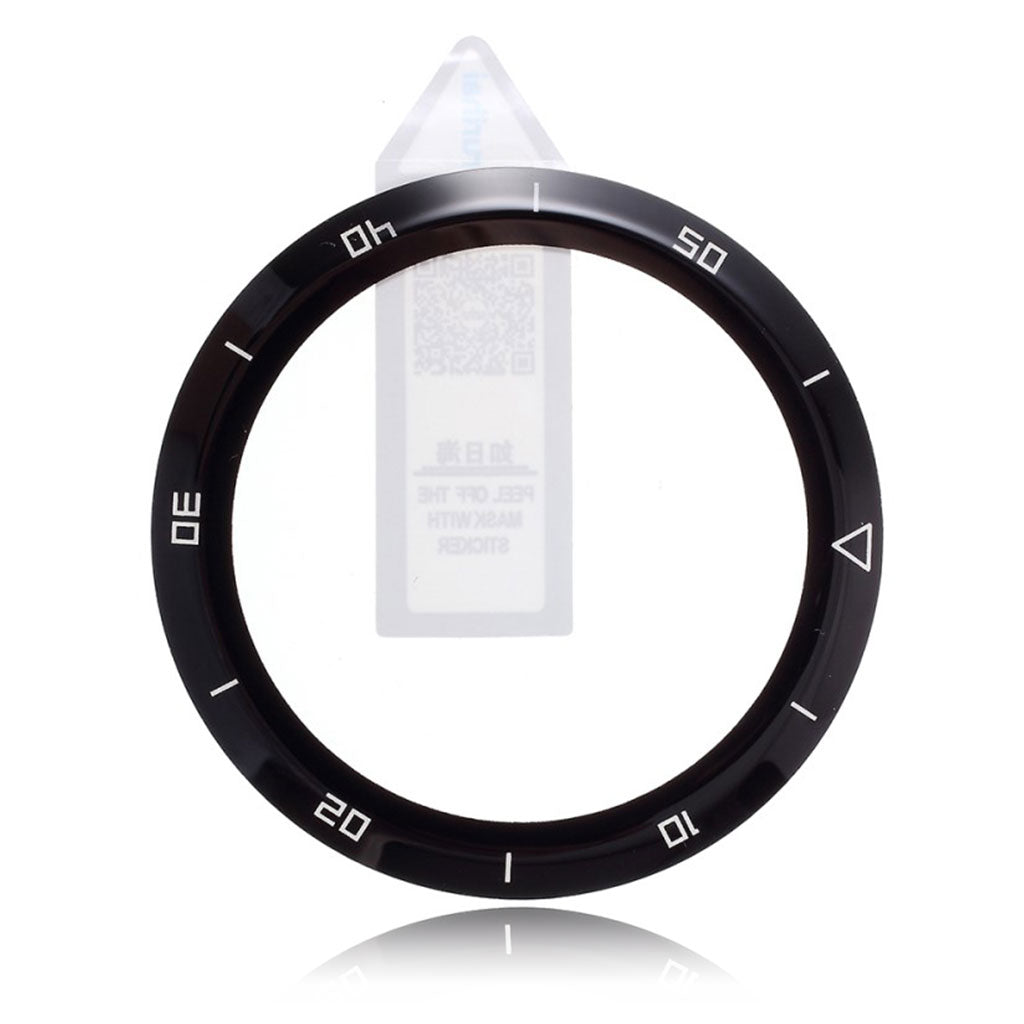 Huawei Watch GT 2e Glas  3D Kurvet Skรฆrmbeskytter - Gennemsigtig#serie_236