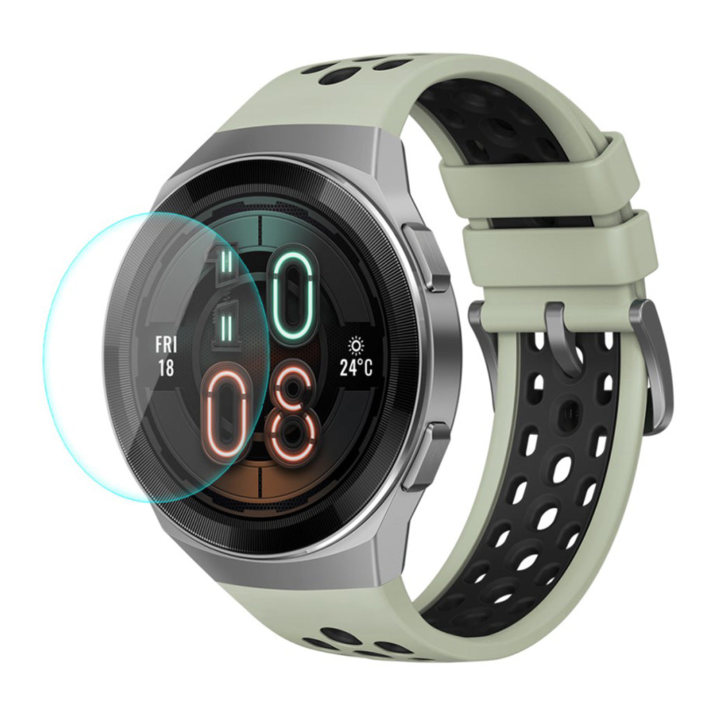 Huawei Watch GT 2e Hรฆrdet Glas Skรฆrmbeskytter - Gennemsigtig#serie_239