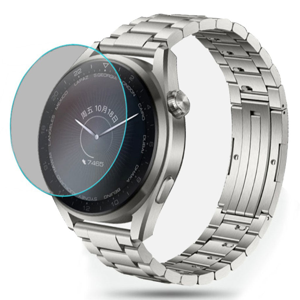 Huawei Watch 3 Pro Plastik Skรฆrmbeskytter - Gennemsigtig#serie_275