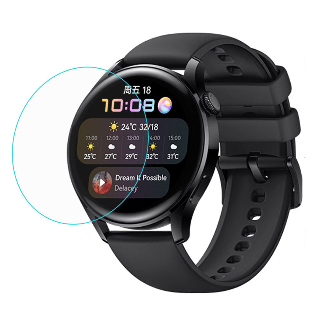 Huawei Watch 3 Plastik Skรฆrmbeskytter - Gennemsigtig#serie_299