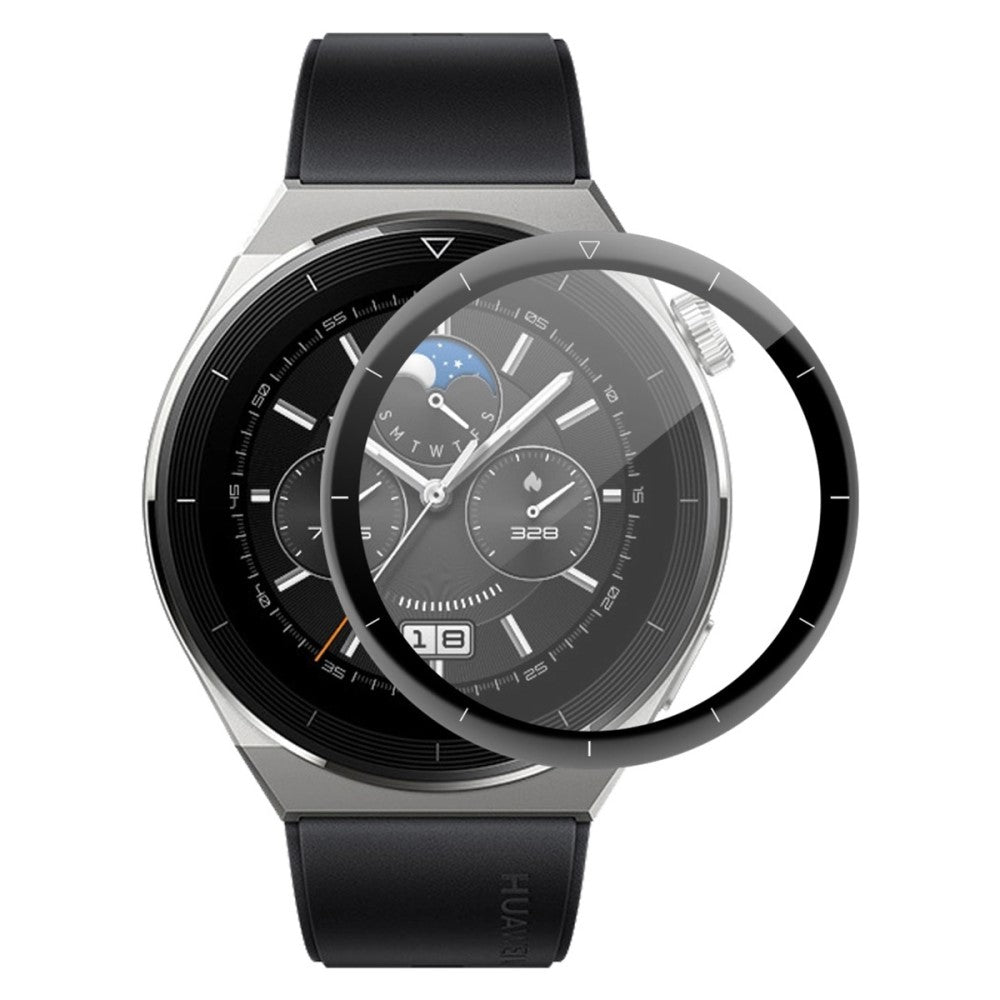 Huawei Watch GT 3 Pro 46mm Plastik Skรฆrmbeskytter - Gennemsigtig#serie_383