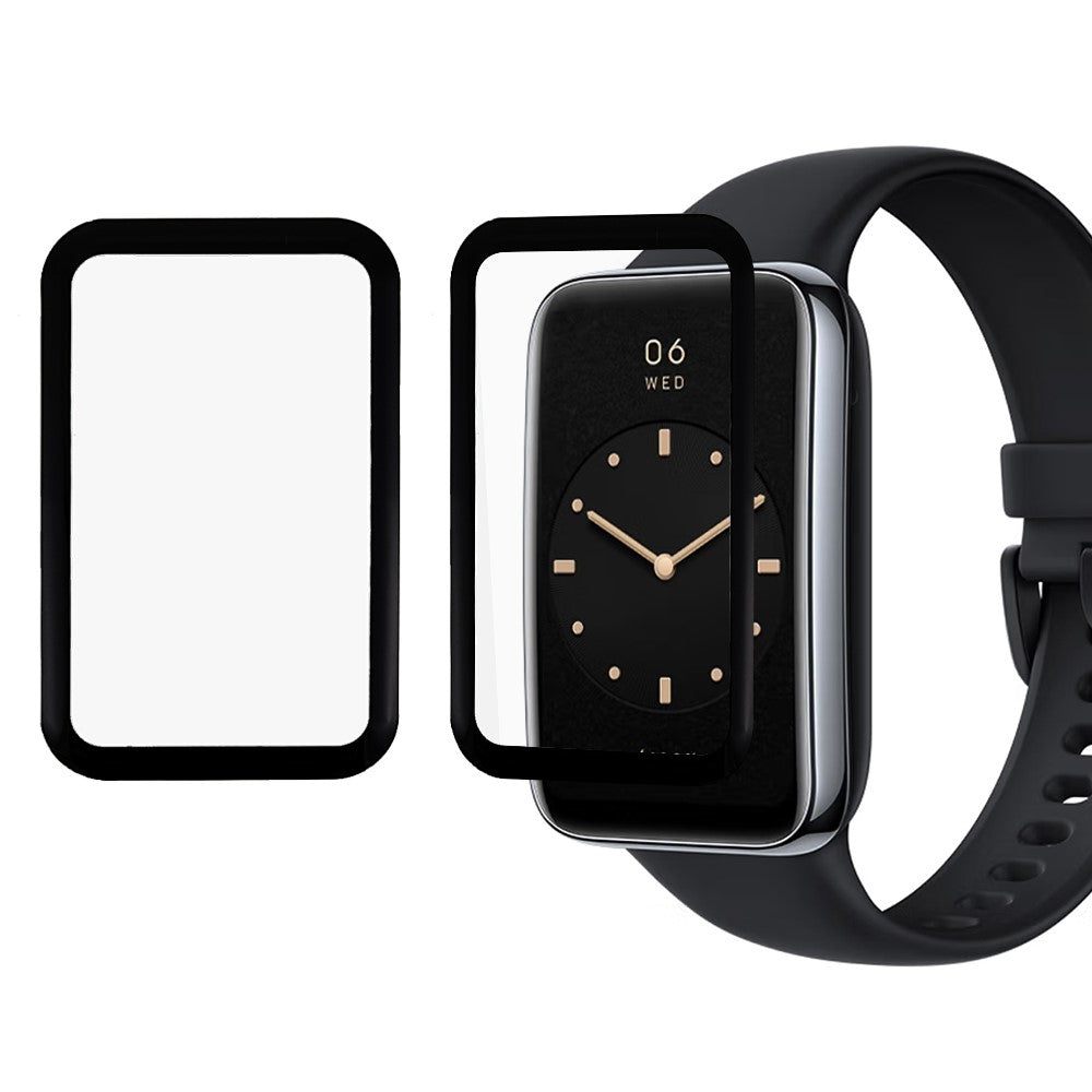 2stk Xiaomi Mi Band 7 Pro Plastik Skรฆrmbeskytter - Gennemsigtig#serie_327
