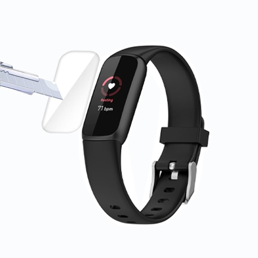 Fitbit Luxe Plastik Skærmbeskytter - Gennemsigtig#serie_642