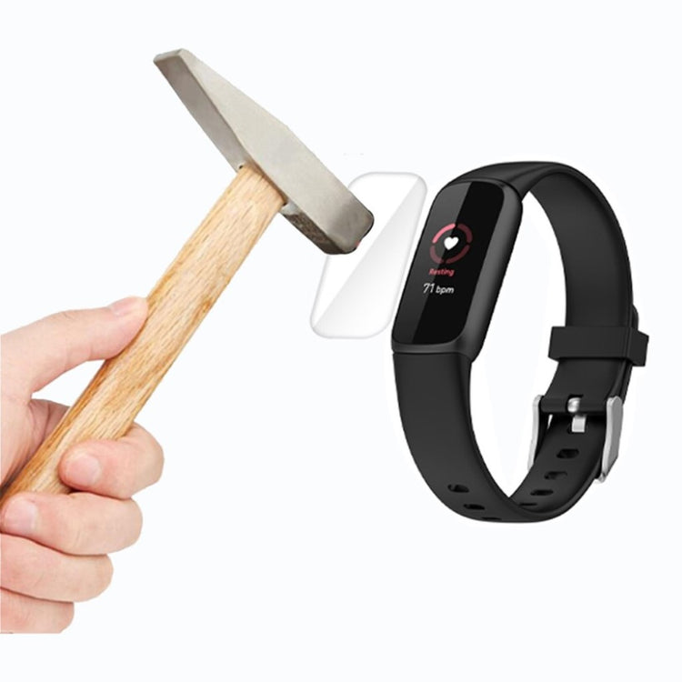 Fitbit Luxe Plastik Skærmbeskytter - Gennemsigtig#serie_642