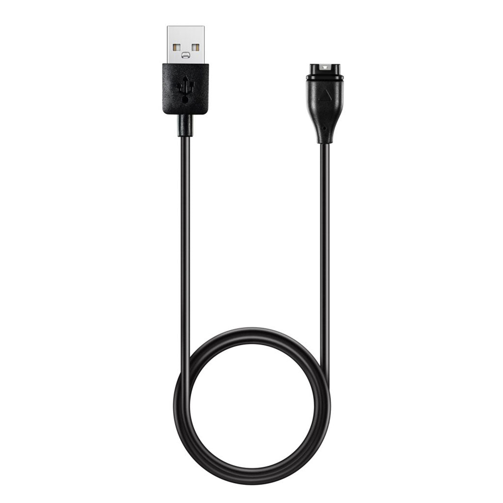 100cm Garmin Venu 2 / Garmin Venu 2S USB Opladningskabel - Sort#serie_128