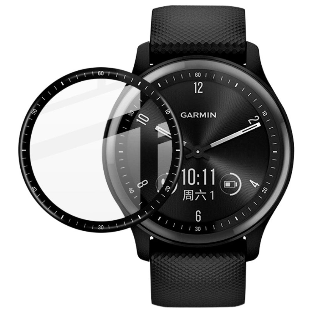 Garmin Vivomove Sport Plastik  HD Skรฆrmbeskytter - Gennemsigtig#serie_196