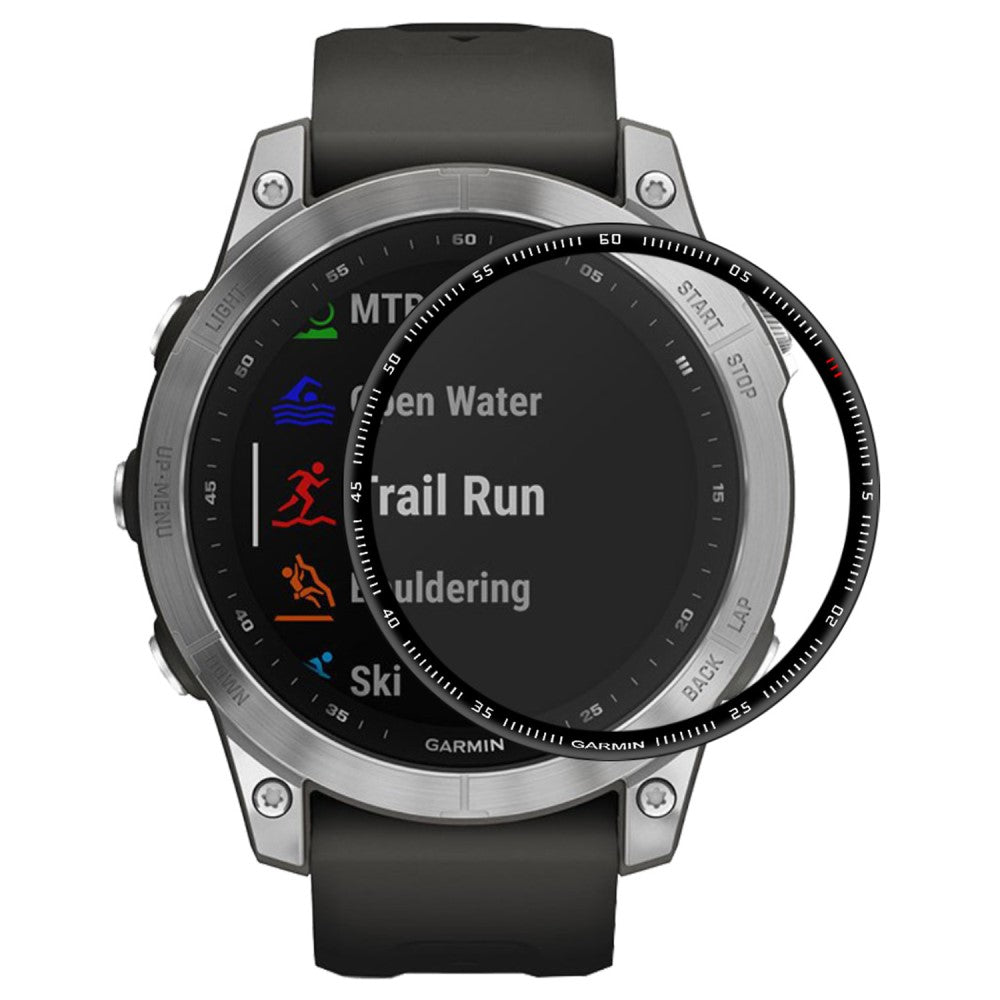 Garmin Fenix 7S Plastik  3D Kurvet Skรฆrmbeskytter - Gennemsigtig#serie_192