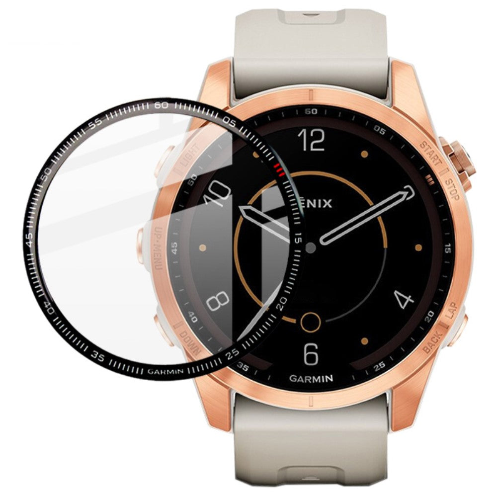 Garmin Fenix 7S Plastik  HD Skรฆrmbeskytter - Gennemsigtig#serie_204