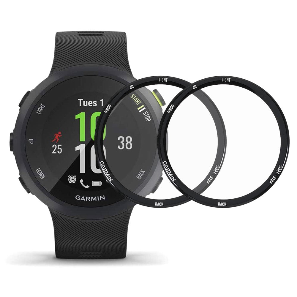 2stk Garmin Forerunner 45S Plastik Skærmbeskytter - Gennemsigtig#serie_185