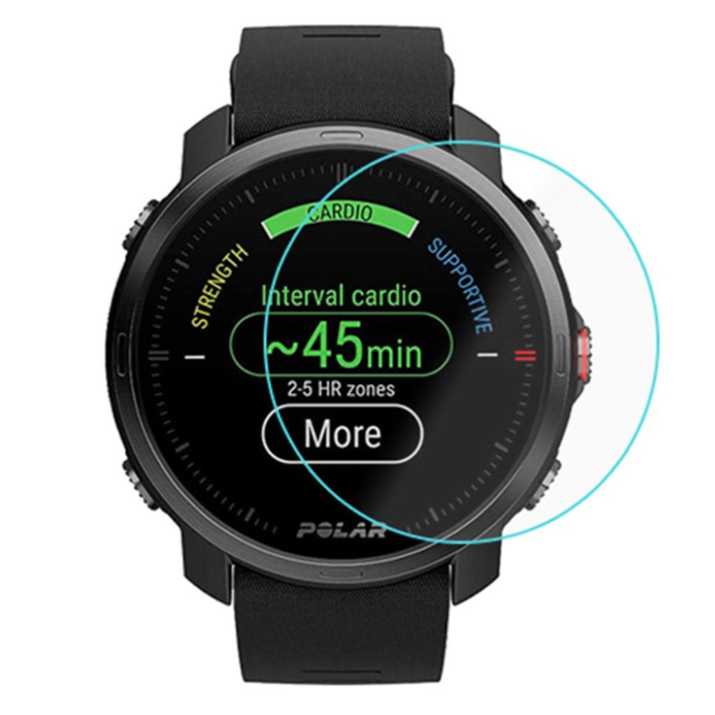 Polar Grit X Hรฆrdet Glas Skรฆrmbeskytter - Gennemsigtig#serie_1