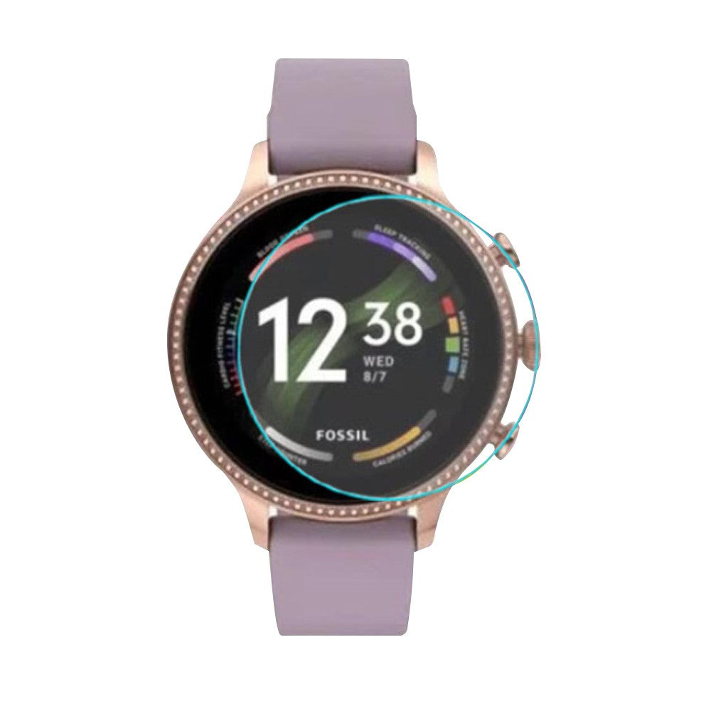 Fossil Gen 6 Plastik Skรฆrmbeskytter - Gennemsigtig#serie_1