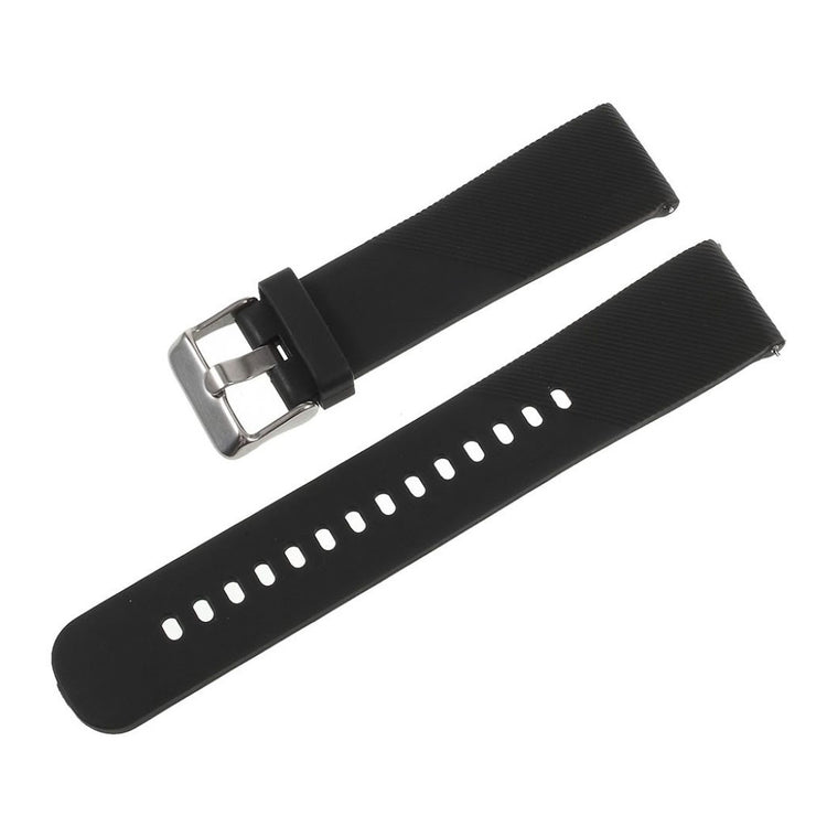 Universal soft watch band strap replacement - Black#serie_3