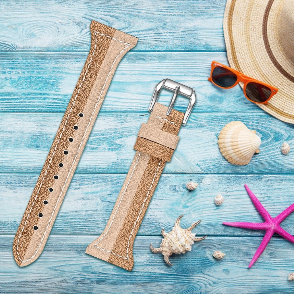 Vildt slidstærk Universal Ægte læder Rem - Brun#serie_6