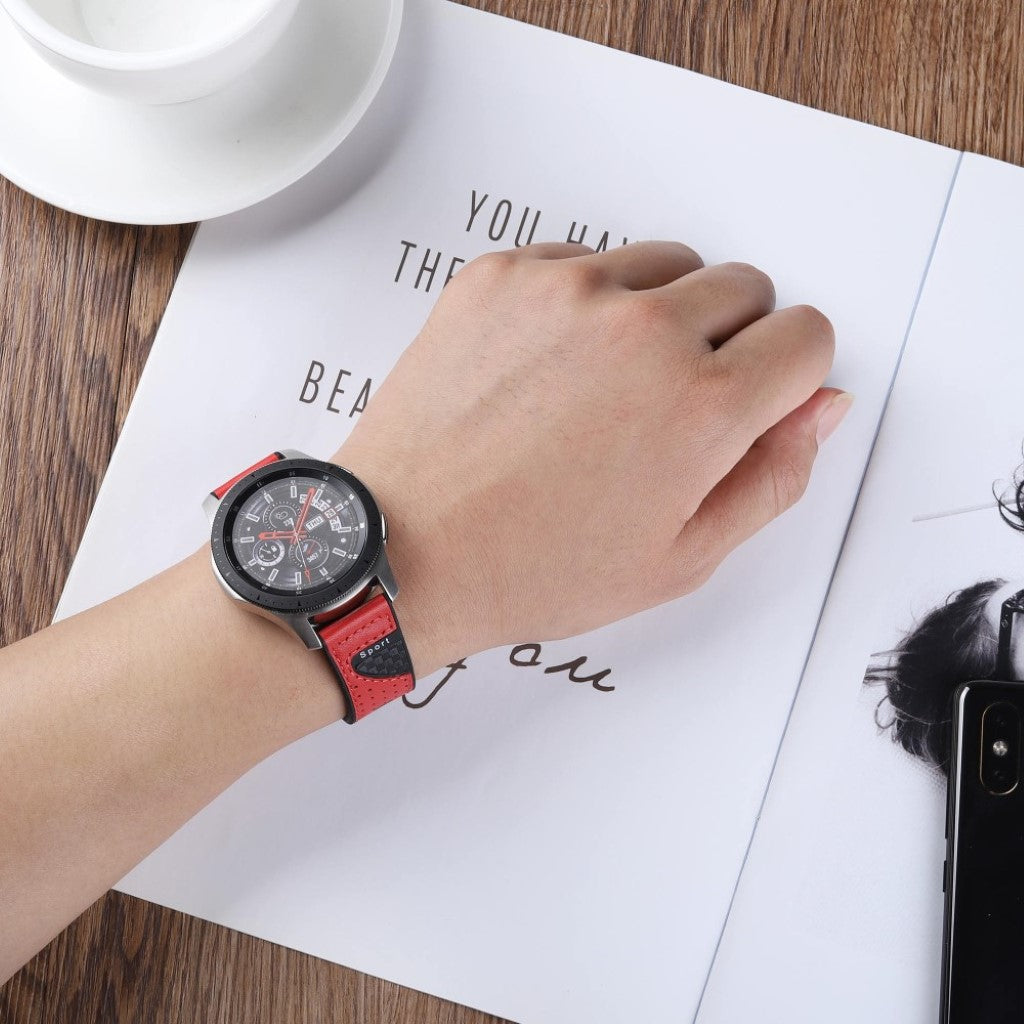 Stilren Universal Silikone Rem - Rød#serie_3