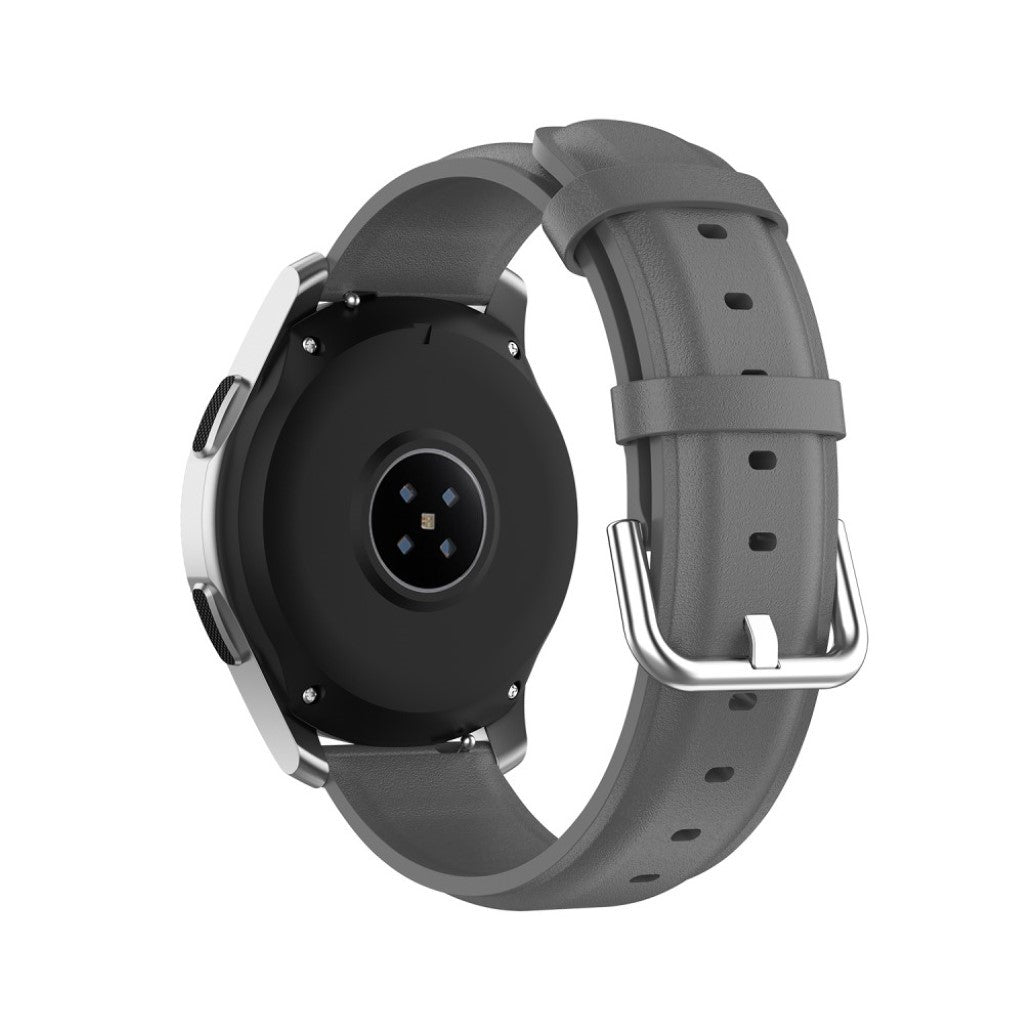 Helt vildt hårdfør Universal Ægte læder Rem - Sølv#serie_4