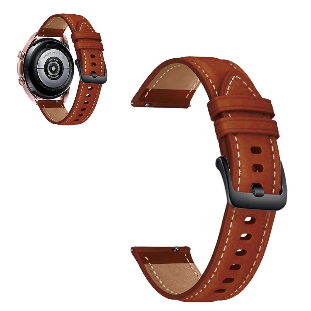 Universal cool genuine leather watch band - Brown#serie_4