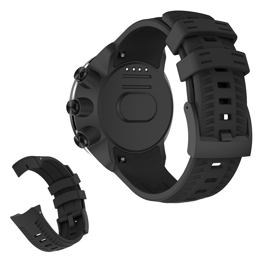 Eminent Universal Suunto Silikone Rem - Sort#serie_1